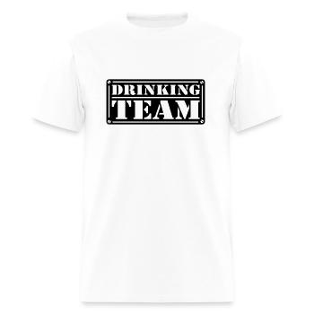 team 2 - Men's T-Shirt - white - Front - Jose (178cm)