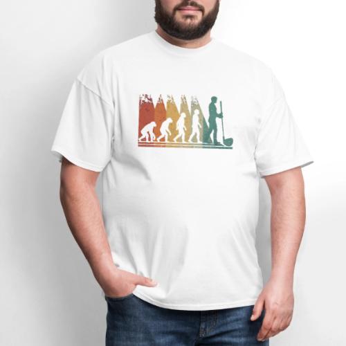 Evolution of Golf - Golf Dad Gift Tee for Men - Men's T-Shirt