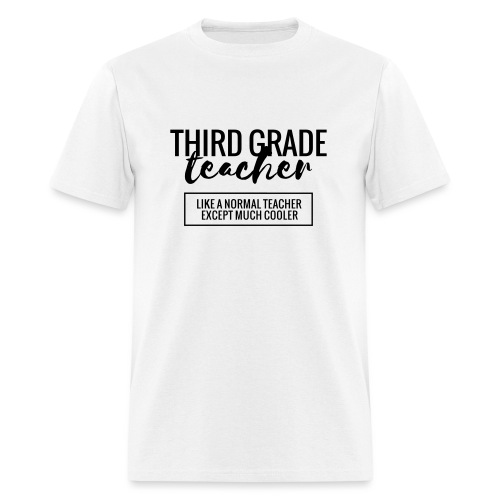 Cool 3rd Grade Teacher Funny Teacher T-shirt - Men's T-Shirt
