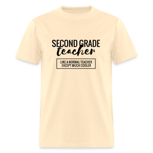 Cool 2nd Grade Teacher Funny Teacher T-shirt - Men's T-Shirt