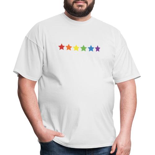 Pride Rainbow Stars - Men's T-Shirt