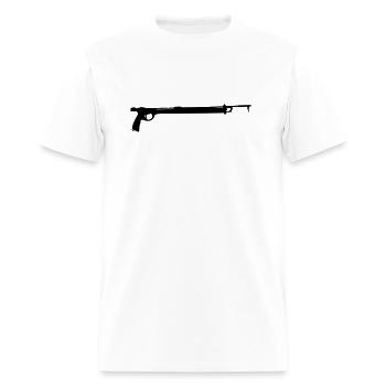 Arbalète pour la plongée - T-shirt Homme - blanc - Devant - Jose (178cm)