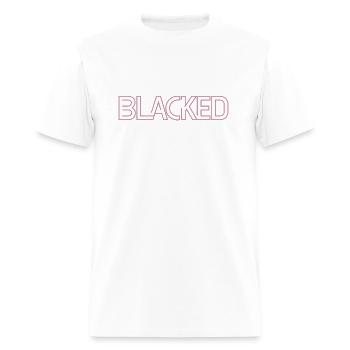 blacked - Men's T-Shirt - white - Front - Jose (178cm)
