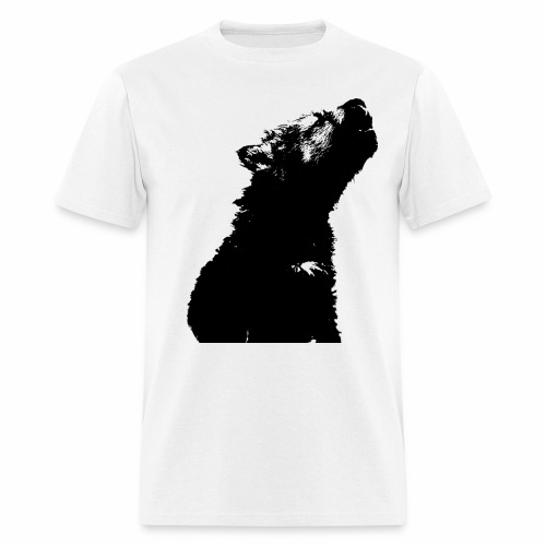 OnePleasure cool cute young wolf puppy gift ideas - Men's T-Shirt