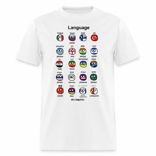 Languages of the world - Men's T-Shirt