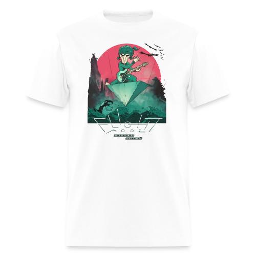 Mr. Fastfinger Flight Mode (WH) - Men's T-Shirt