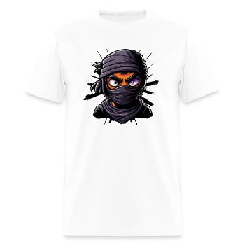 Ninja warrior, ninja gamer, ninja birthday - Men's T-Shirt - white - Front - Jose (178cm)