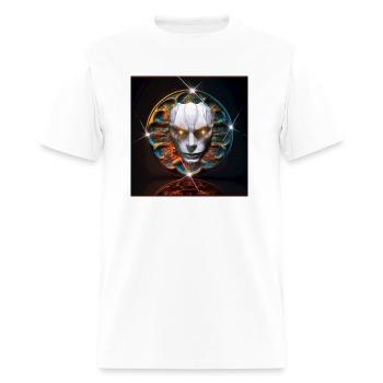 ctrl2xy shop - Men's T-Shirt - white - Front - Jose (178cm)