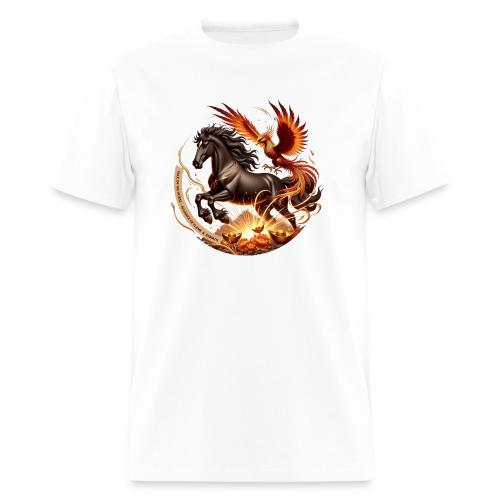 Year of the Horse Phoenix T Shirt, Lunar NY Gift - Men's T-Shirt