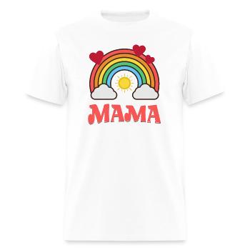 I love mom, I love mama - Men's T-Shirt - white - Front - Jose (178cm)
