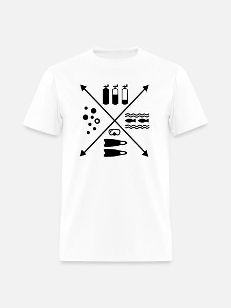 Scuba Diving - Men's T-Shirt - white