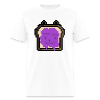 Cat bread - Men's T-Shirt - white - Front - Jose (178cm)
