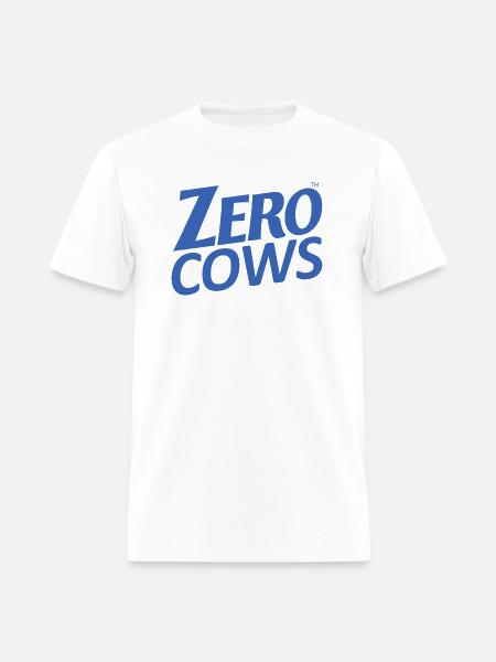 ZERO COWS - Men's T-Shirt - white