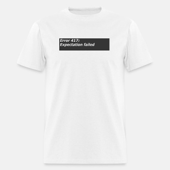 Error 417 expectation failed - T-shirt for men
