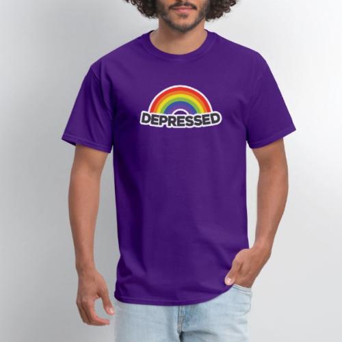 Depressed - Men's T-Shirt