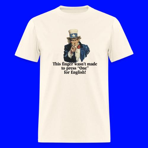Uncle Sam - Finger - Men's T-Shirt