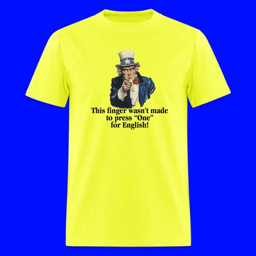 Uncle Sam - Finger - Men's T-Shirt