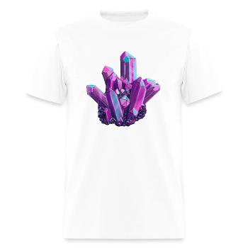 Bi Crystals - Men's T-Shirt - white - Front - Jose (178cm)