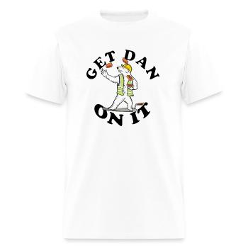 dan logo transparent - Men's T-Shirt - white - Front - Jose (178cm)