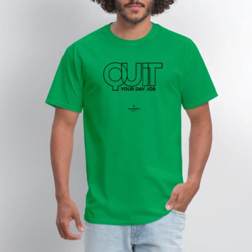 Quit in black - Men's T-Shirt