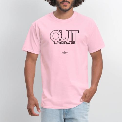 Quit in black - Men's T-Shirt