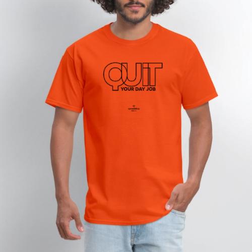 Quit in black - Men's T-Shirt