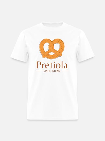 PRETZEL DAY - Men's T-Shirt - white