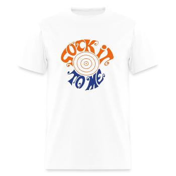 sock it to me - Men's T-Shirt - white - Front - Jose (178cm)