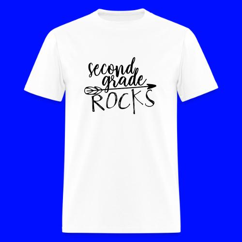 Second Grade Rocks Teacher T-Shirts - Men's T-Shirt