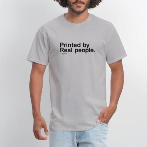 Printed in black - Men's T-Shirt