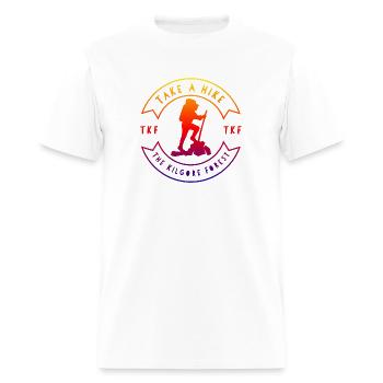 Take A Hike - Retro - Men's T-Shirt - white - Front - Jose (178cm)