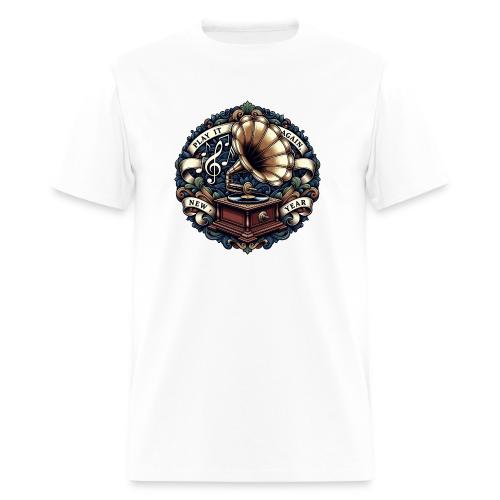Ornate Phonograph T-Shirt - Men's T-Shirt