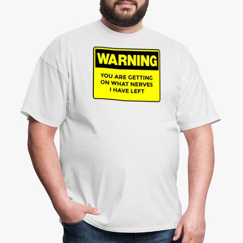 Warning - Men's T-Shirt