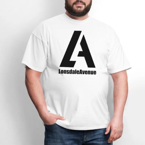 Lonsdale Avenue Logo Black Text - Men's T-Shirt