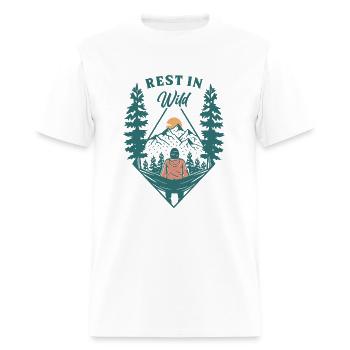 Rest in Wild - Men's T-Shirt - white - Front - Jose (178cm)