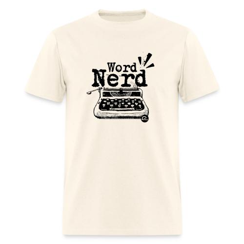 Word Nerd! (black) - Men's T-Shirt