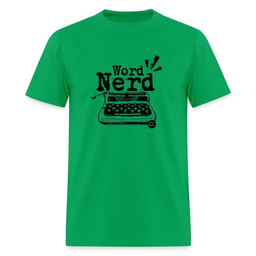 Word Nerd! (black) - Men's T-Shirt