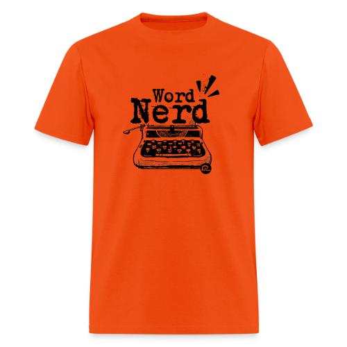 Word Nerd! (black) - Men's T-Shirt