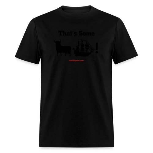 bullship black text - Men's T-Shirt