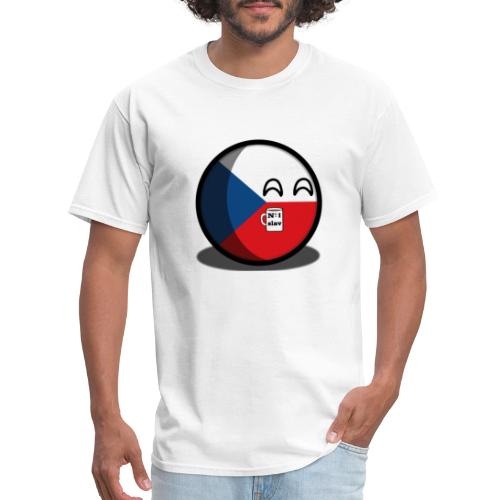 Czechianball with a number 1 mug - Men's T-Shirt