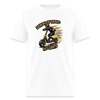 Demon of speed no limits - Men's T-Shirt - white - Front - Jose (178cm)