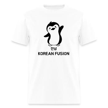 Fusion coréenne - T-shirt Homme - blanc - Devant - Jose (178cm)