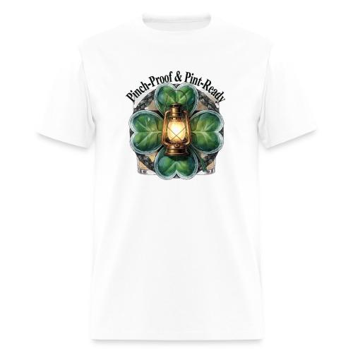 Pinch-Proof Lantern Clover T-Shirt - Men's T-Shirt