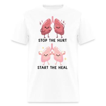 Smoking Cessation smoking and health - Men's T-Shirt - white - Front - Jose (178cm)