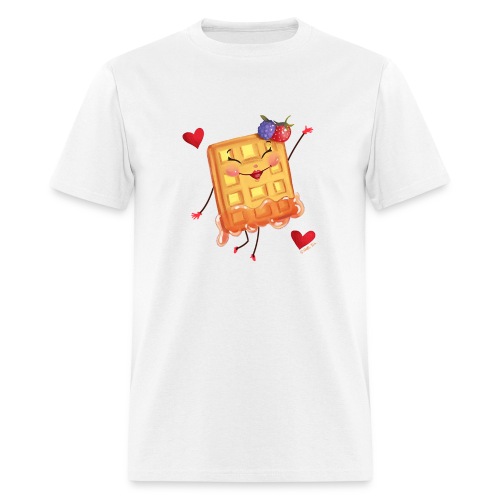Anthropomorphic Waffle - Men's T-Shirt