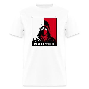Bandit - Wanted - Men's T-Shirt - white - Front - Jose (178cm)