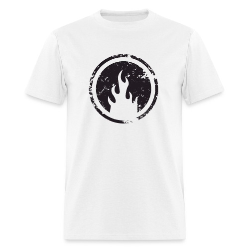 RC flame black grunge - Men's T-Shirt