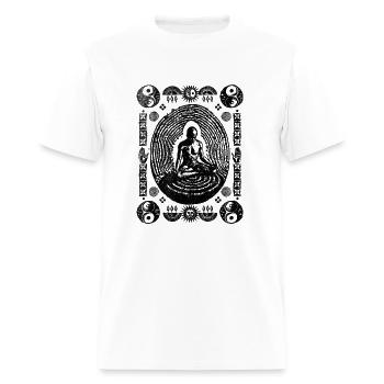 DEVINE - Men's T-Shirt - white - Front - Jose (178cm)