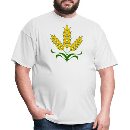 Prairie Wheat Insignia - Proud Western Canadian - Men's T-Shirt