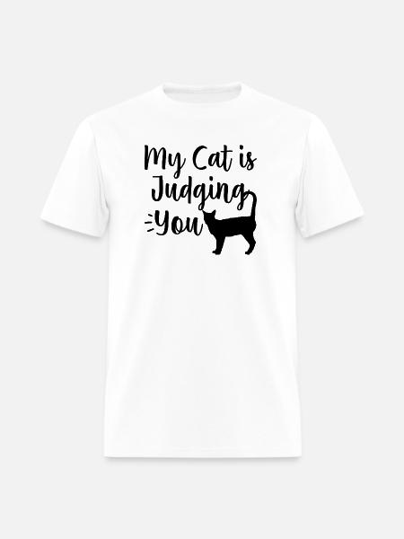 Funny Cat - Men's T-Shirt - white
